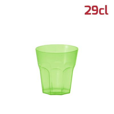 Bicchiere Soft Medium 29cl Verde Trasparente