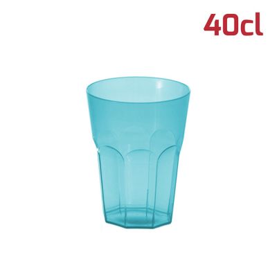 Bicchiere Soft Large 40cl Azzurro Trasparente