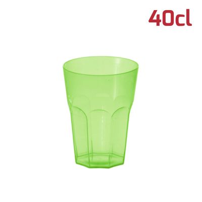 Bicchiere Soft Large 40cl Verde Trasparente