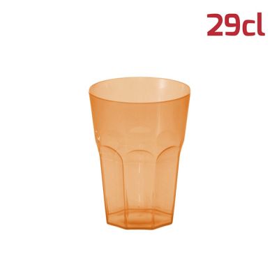 Bicchiere Soft Large 40cl Arancio Trasparente