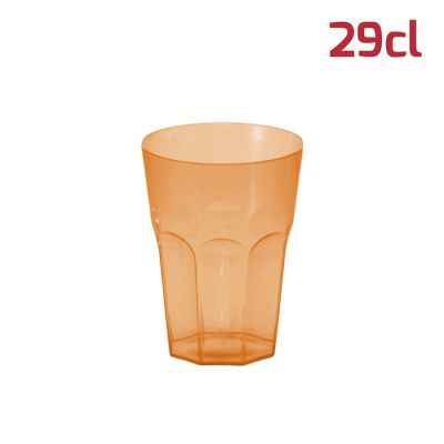 Bicchiere Soft Large 40cl Arancio Trasparente