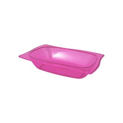 Vassoio Infinity Crystal Small Fucsia Trasparente