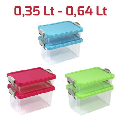 Klic Box Rett. Alto+Basso kit 2pz Cop. Colorati