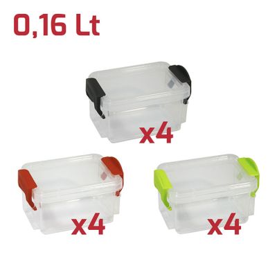 Klic Box Nano kit 4pz Trasp. Maniglie Colorate