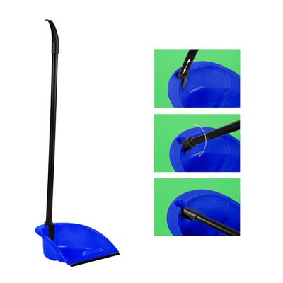 Alzaimmondizia Blu con Manico Snodato Plastica