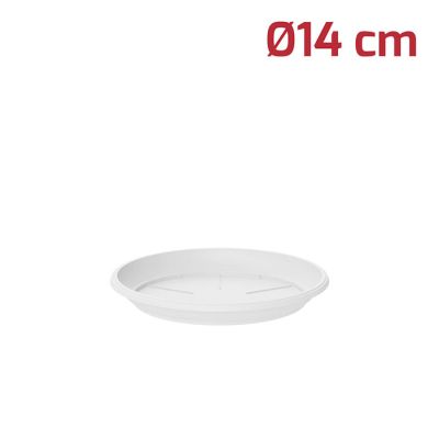 Sottovaso Gaia D14cm Bianco