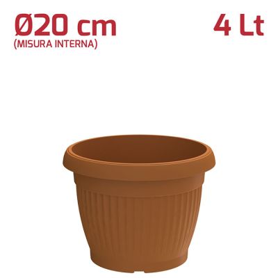 Vaso Gaia D20cm Terracotta