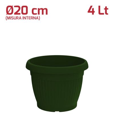 Vaso Gaia D20cm Verde