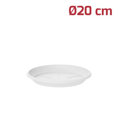 Sottovaso Gaia D20cm Bianco