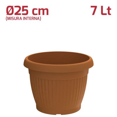 Vaso Gaia D25cm Terracotta