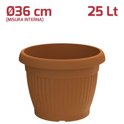 Vaso Gaia D36cm Terracotta