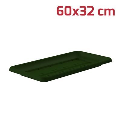Sottovaso Rettangolare 60x32cm Verde