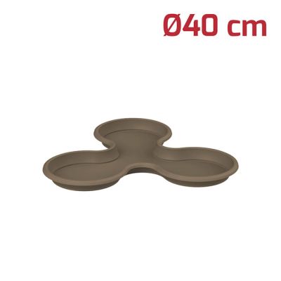 Sottovaso Trio D30cm Marrone