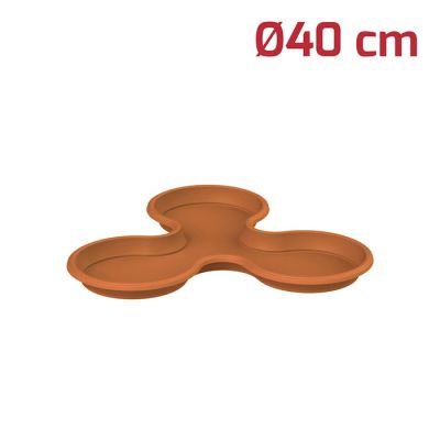 Sottovaso Trio D30cm Terracotta