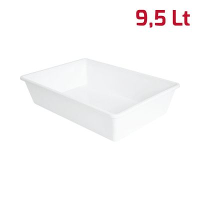 Vaschetta per Frigo Media 9,5Lt Bianca