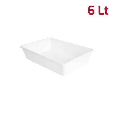 Vaschetta per Frigo Piccola 6Lt Bianca