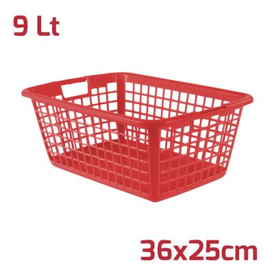 Mini Basket Rosso Brillante