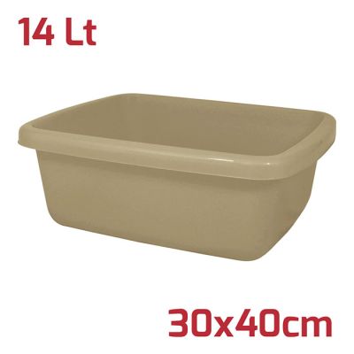 Bacinella Rettangolare 30X37Cm 10L Mocha