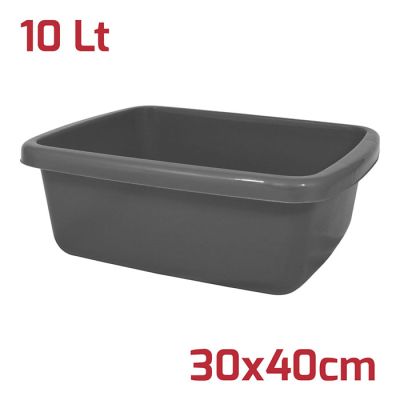 Bacinella Rettangolare 30X37Cm 10L Silver