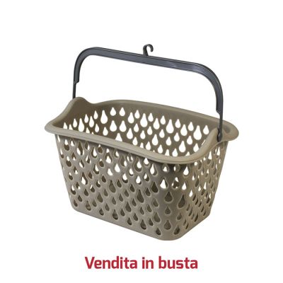 Cestino Portamollette Mocha con Manico