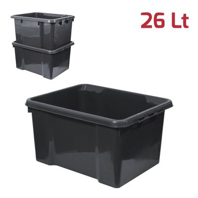 Pile Up Box 26Lt Antracite