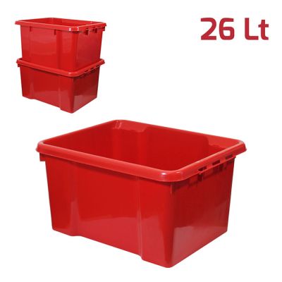 Pile Up Box 26Lt Rosso Brillante