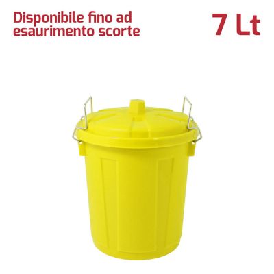 Jolly Bin 7Lt con Chiusure Giallo