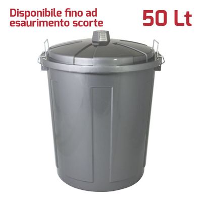 Big Bin 50Lt con Chiusure Silver