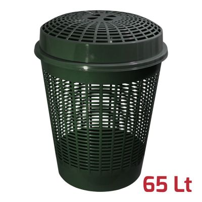 Cesta Europa con coperchio Verde Bosco