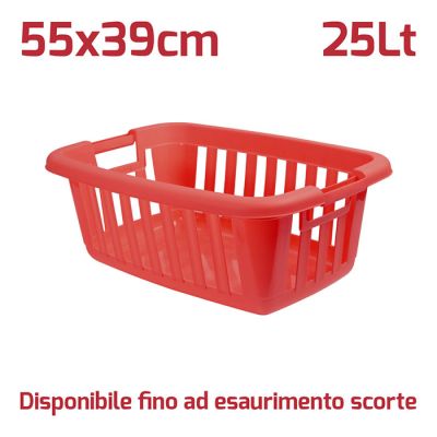 Cesta Biancheria Anthares Rosso Brillante