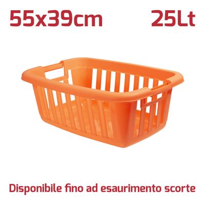 Cesta Biancheria Anthares Arancio Brillante