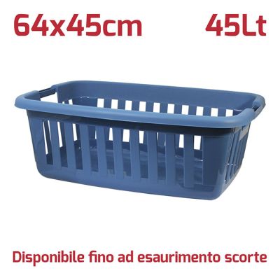 Cesta Biancheria Athena Blu Avio