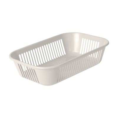 Cestino Portapane Bianco Panna