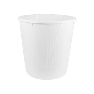 Cestino Gettacarta Chiuso Bianco Ghiaccio