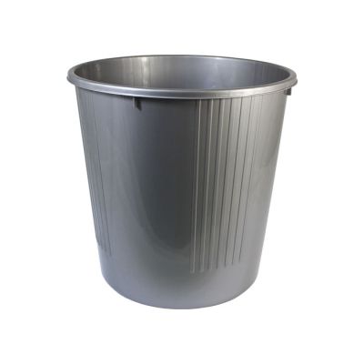 Cestino Gettacarta Chiuso Silver