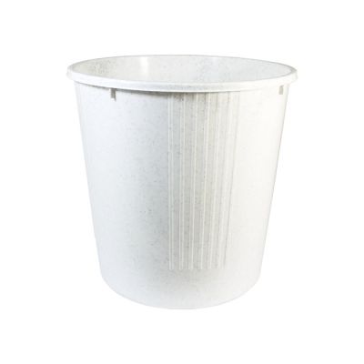 Cestino Gettacarta Chiuso Bianco Marmo