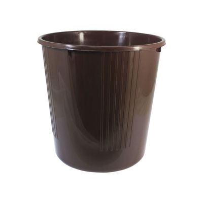 Cestino Gettacarta Chiuso Marrone