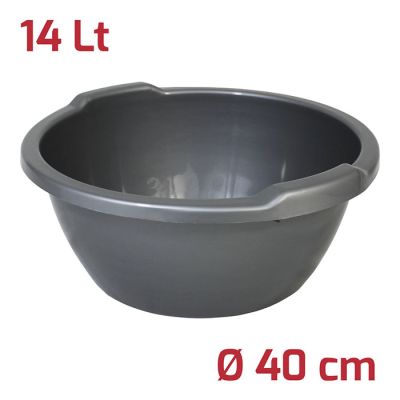 Bacinella Rotonda D40Cm 14L Silver