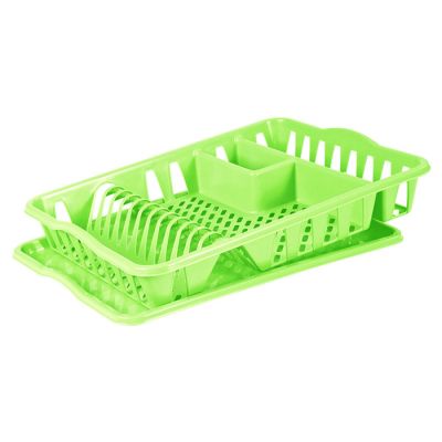 Scolapiatti con Vassoio Verde Lime