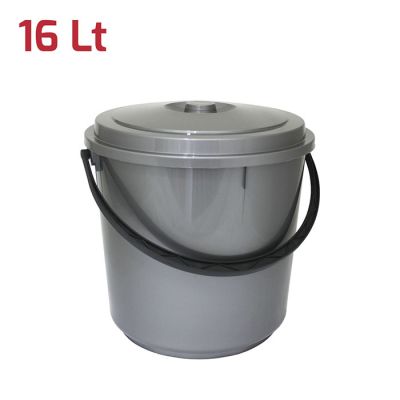 Bidone Immondizia 16Lt Silver