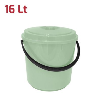 Bidone Immondizia 16Lt Verde Salvia