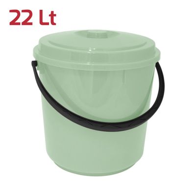 Bidone Immondizia 22Lt Verde Salvia