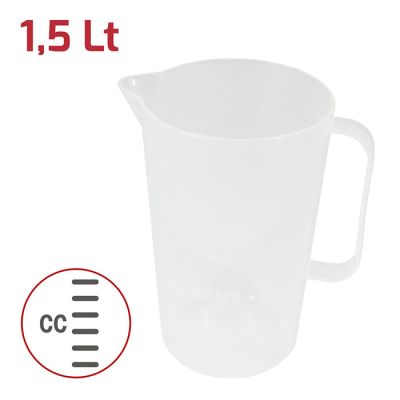 Caraffa Tavola Graduata 1.5Lt Trasparente