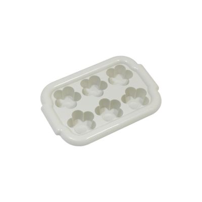 Formaghiaccio Fiori kit 2 pcs Bianco Panna