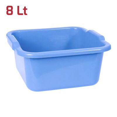 Bacinella Quadra 30x30cm 8L Celeste