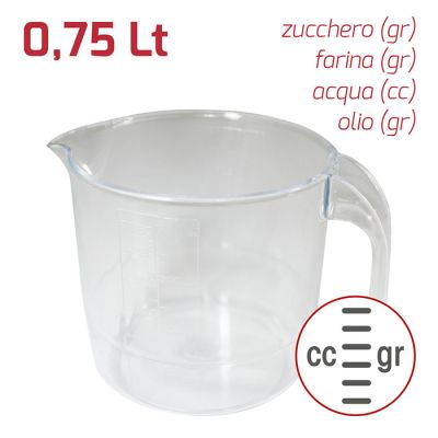 Caraffa/Brocca Graduata 75cl Trasparente