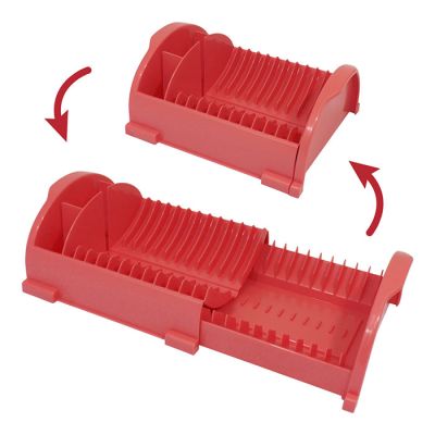 Scolapiatti Regolabile Corallo