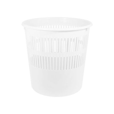 Cestino Gettacarta Aperto Bianco Ghiaccio