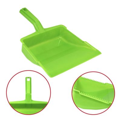 Paletta Immondizia con Manico Quadrato Verde