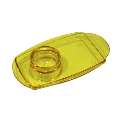 Portauovo/Vassoietto Giallo Trasparente